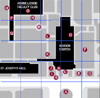 gridded map